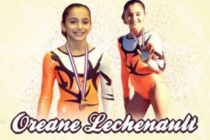 Oréane Léchenault une gymnaste en or !