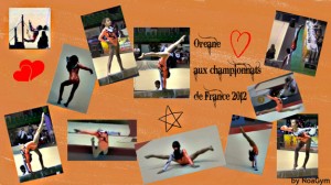 Oréane termine 15ème au championnat de France espoir 2012